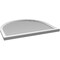Ekena Millwork Round Top Surface Mount PVC Gable Vent w/ 2"W x 2"P Brickmould Sill Frame, 42"W x 36"H GVPRT42X3603SN - alternate 2